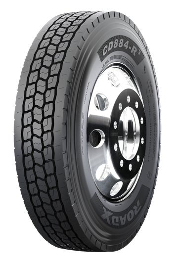 RoadX CD884-R3 CS Drive Commercial Tire for 22.5-Inch Rims, 295/75R22.5