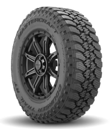 Mastercraft Courser Trail RT Light Truck Tire - 245/75R16 with 10-Ply Rating and Snowflake Certification