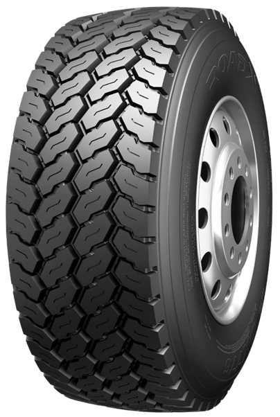 RoadX DX776 On/Off Steer Commercial Tire - 22.5 Inch Rim, 385/65R22.5