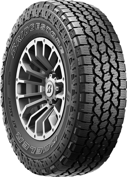 Bridgestone Dueler AT Ascent Light Truck Tire 265/65R18 with Snowflake Rating