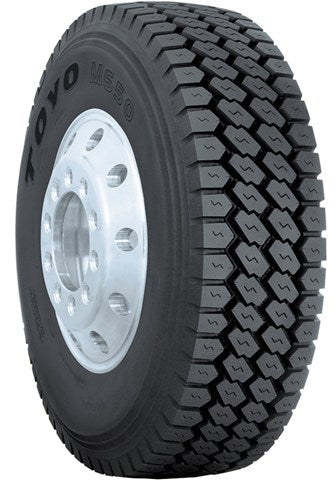 TOYO M650 Commercial Tire 11-Inch Width, 22.5-Inch Rim, Load Rating 144/142