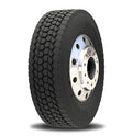 Double Coin RLB490 Drive Commercial Truck Tire - 255/70R22.5, 22.5-Inch Rim, Load Range Suitable for Heavy-Duty Applications
