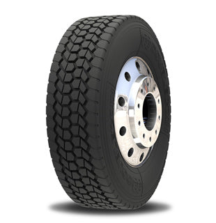 Double Coin RLB490 Drive Commercial Truck Tire - 255/70R22.5, 22.5-Inch Rim, Load Range Suitable for Heavy-Duty Applications